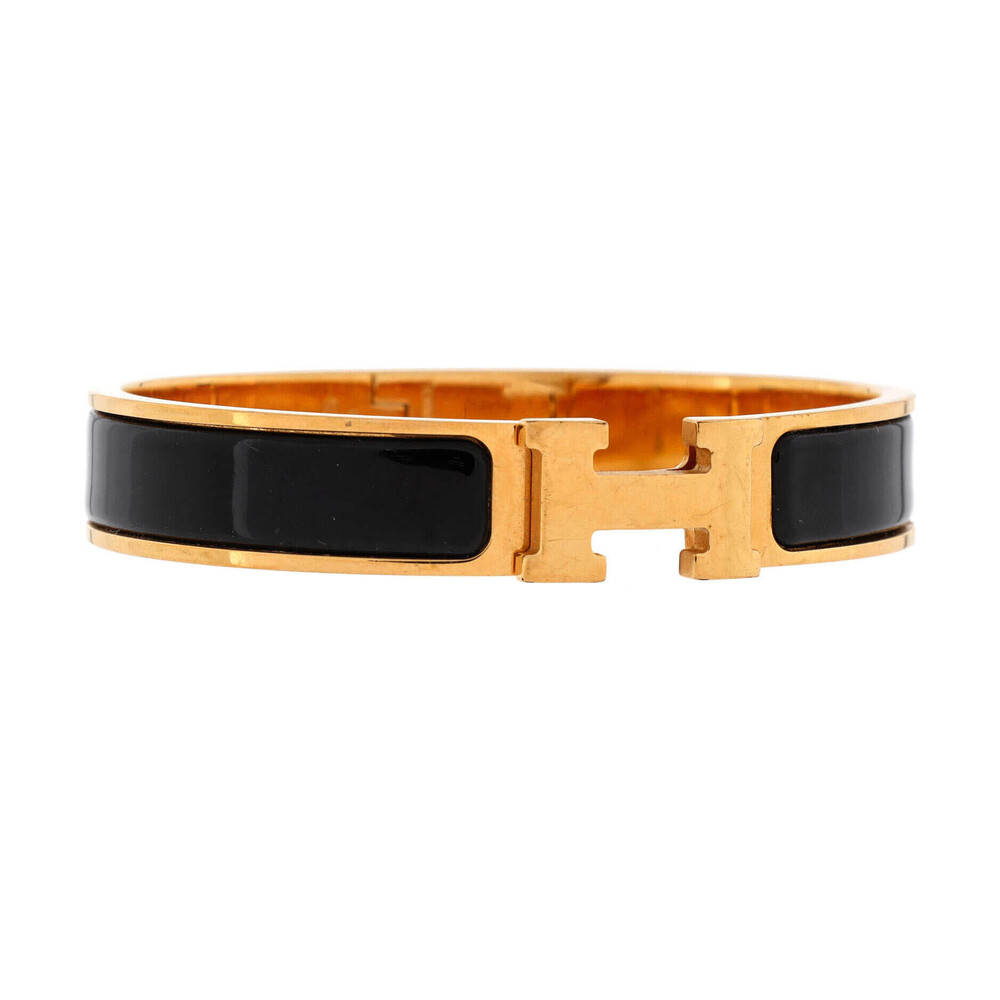 Hermes Narrow Clic H Bracelet Enamel - Picture 3 of 3